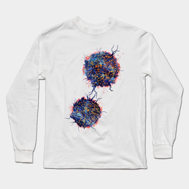 T cells Long Sleeve T-Shirt by erzebeth